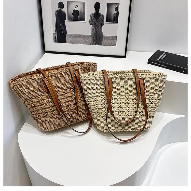 Classic women's handbag, crafted from premium leather with an elegant finish