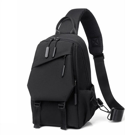 Men's single shoulder crossbody backpack, handheld, for outdoor activities, gym