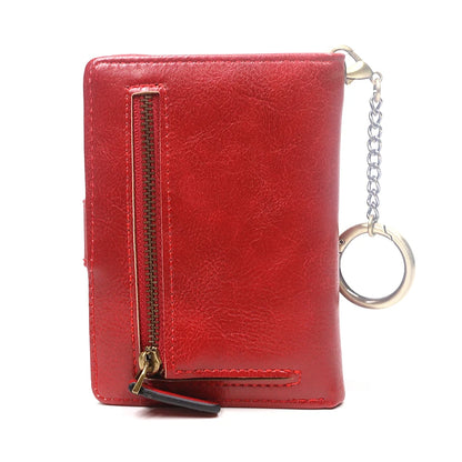 Retro leather women's wallet