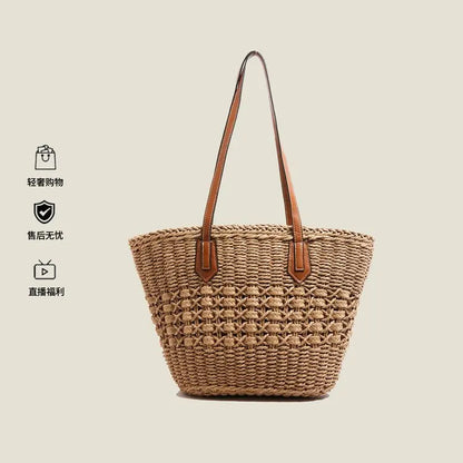 Classic women's handbag, crafted from premium leather with an elegant finish
