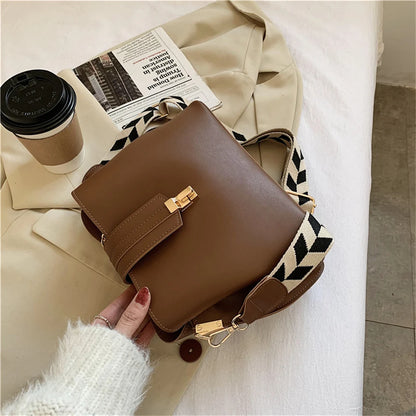 Vintage women's leather handbag