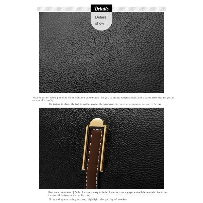 Women's genuine leather handbag with flap, luxurious, messenger style, crossbody