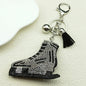Ladybug keychain with a beautiful and charming crystal pendant