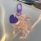 Balloon dog keychain in vibrant colors, a creative and fun accessory
