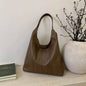 Women's High-Quality leather tote bag, vintage style, model 2025