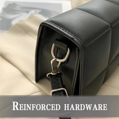 Classic Women's Shoulder Bag with Top Handle – Small, Leather, Crossbody