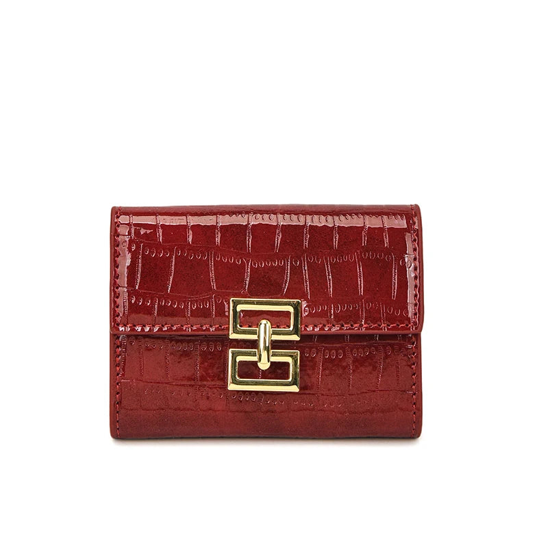 Women's leather wallet in a variety of colors 2025