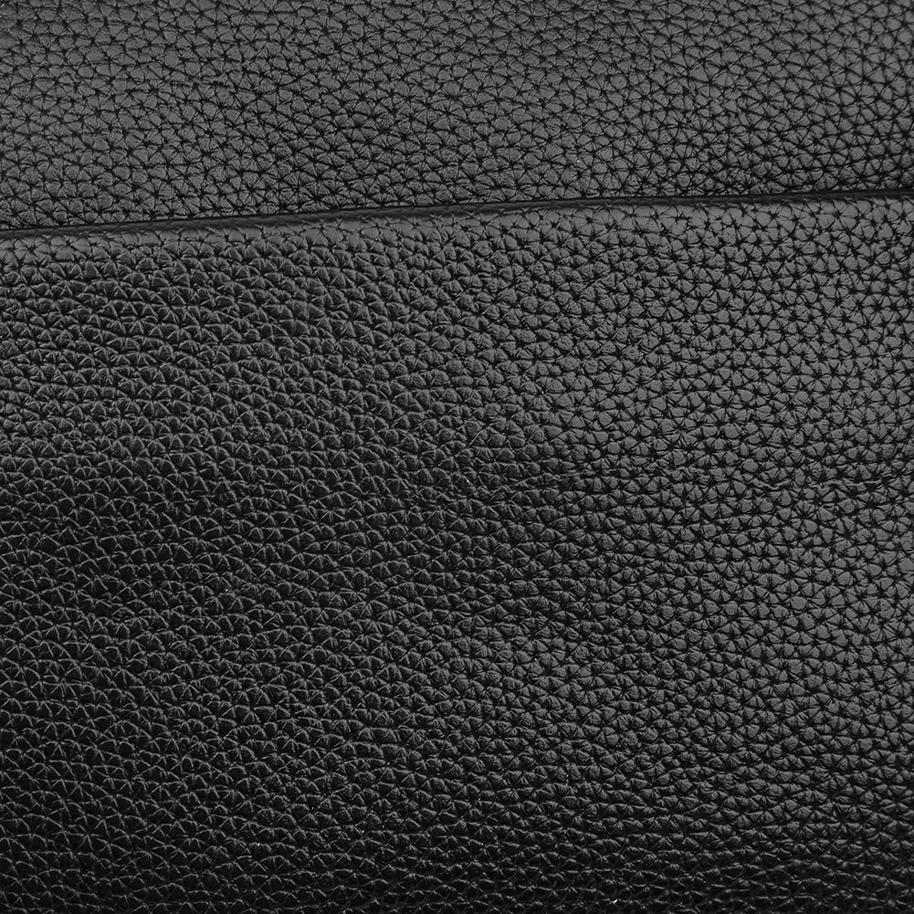 Women's leather tote bag, classic style with crossbody strap and chain detail