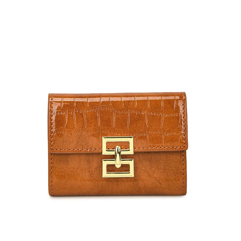 Women's leather wallet in a variety of colors 2025