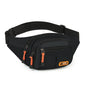 Multifunctional unisex waist bag with large capacity and waterproof properties