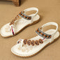 Women's bohemian style flip-flops