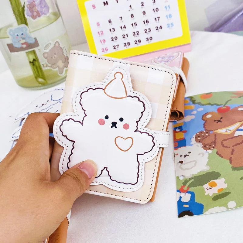 A women's wallet ideal for teenagers, featuring a cartoon design.