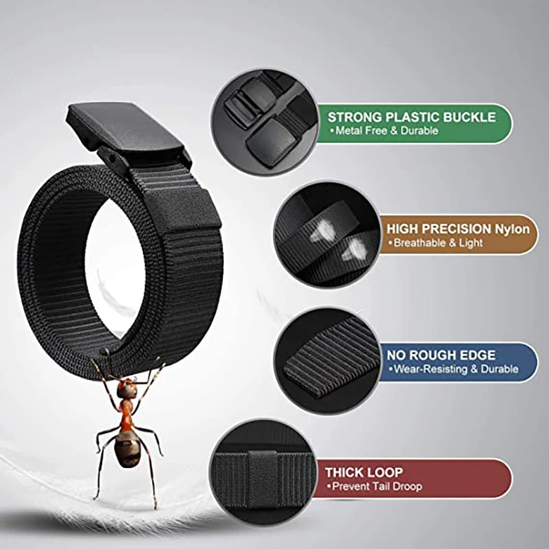 Men's casual canvas belt for outdoor activities, tactical nylon, sports