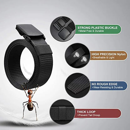 Men's casual canvas belt for outdoor activities, tactical nylon, sports