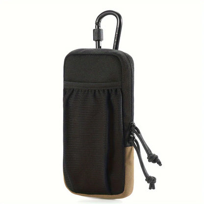 Multifunctional sports waist pack for mobile phones, suitable for mountaineering, hiking, and other outdoor activities.