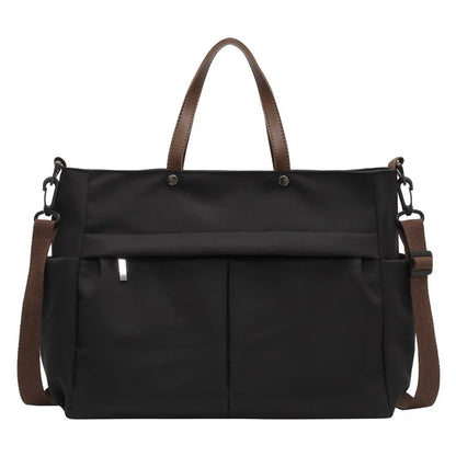 Women's Large-Capacity Nylon Tote Bag (Shoulder or Hand-Carry)