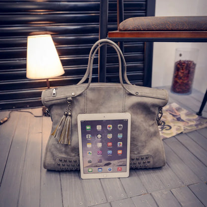 High-quality women's leather handbag