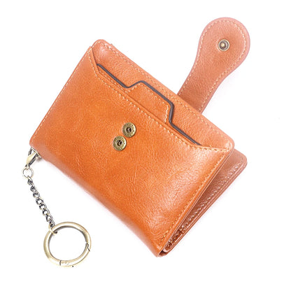 Retro leather women's wallet