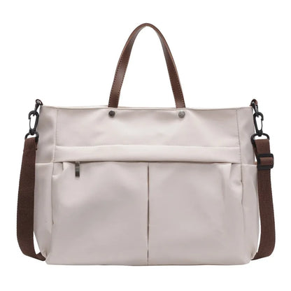 Women's Large-Capacity Nylon Tote Bag (Shoulder or Hand-Carry)