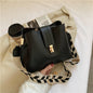 Vintage women's leather handbag