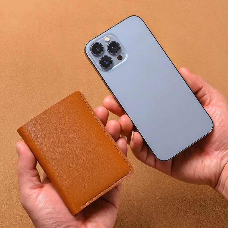 Small women's wallet with card slots and ultra-lightweight design.