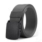 Men's casual canvas belt for outdoor activities, tactical nylon, sports