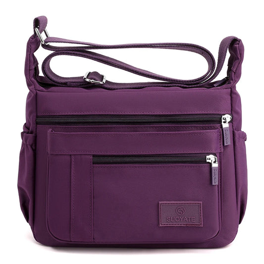 Women's Waterproof Nylon Crossbody Bag