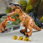 Large, Electric Mechanical Dinosaur Robot Toy for Children – Walks, Releases Smoke, Lays Eggs, Emits Light and Sound