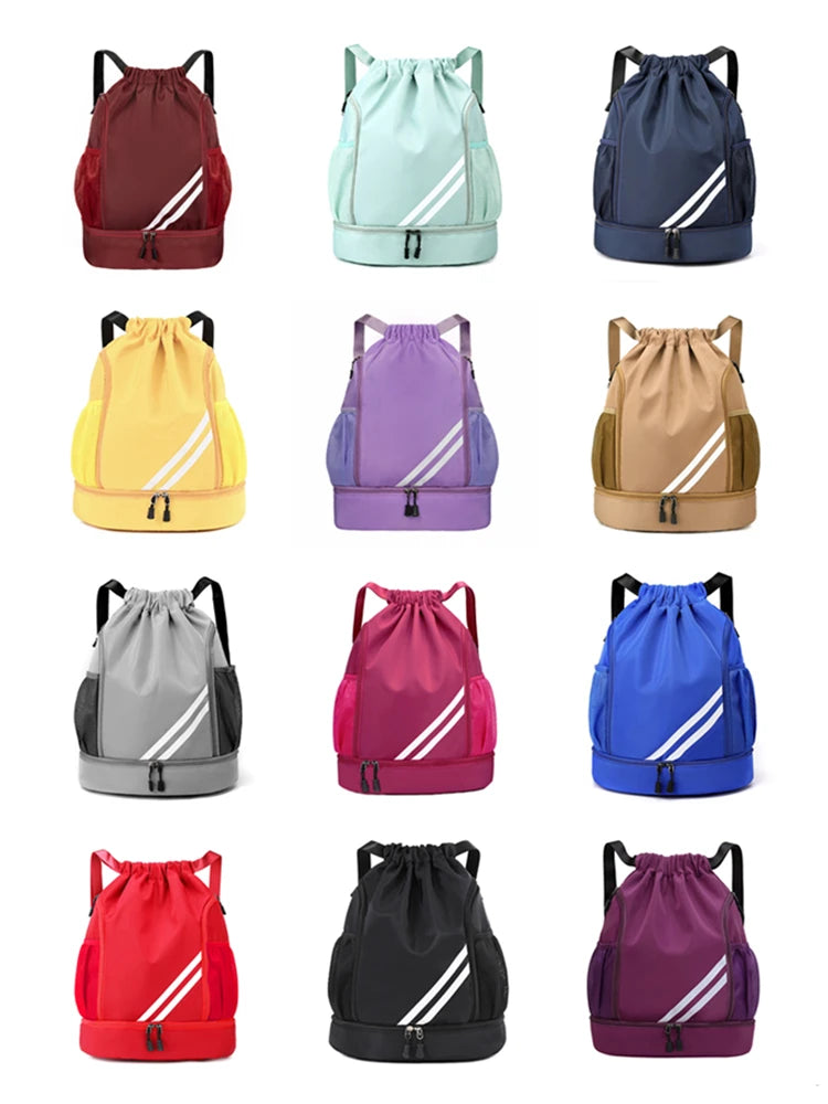 Unisex sports backpack with large capacity and various colors
