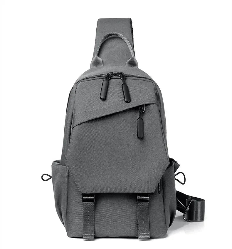 Men's single shoulder crossbody backpack, handheld, for outdoor activities, gym