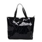 Women's beach-style holographic shoulder bag in various colors.