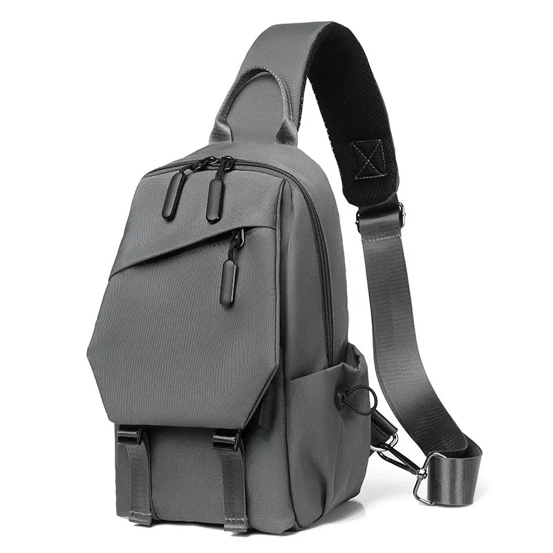 Men's single shoulder crossbody backpack, handheld, for outdoor activities, gym