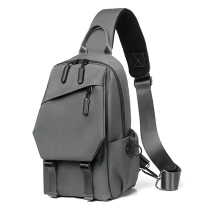 Men's single shoulder crossbody backpack, handheld, for outdoor activities, gym