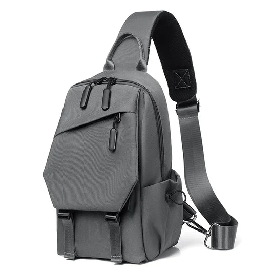 Men's single shoulder crossbody backpack, handheld, for outdoor activities, gym