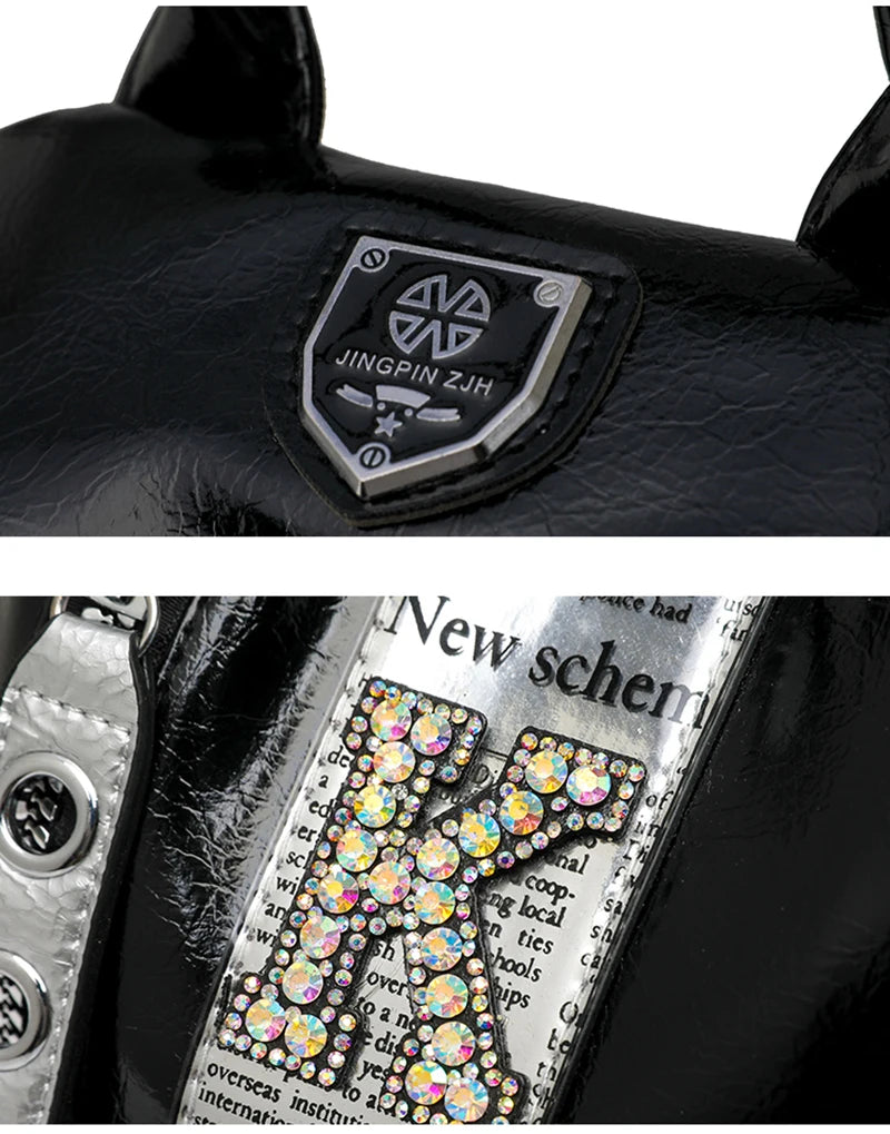 Women's multifunctional backpack with a modern design, made of anti-theft synthetic leather, spacious and stylish