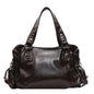 Stylish, large-capacity retro women's shoulder/crossbody bag