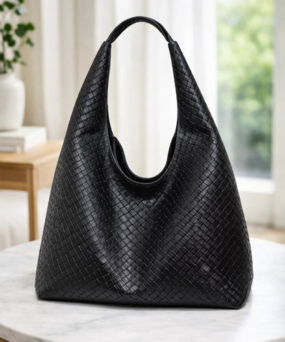 Women's Large-Capacity Retro Leather Hobo Shoulder Bag