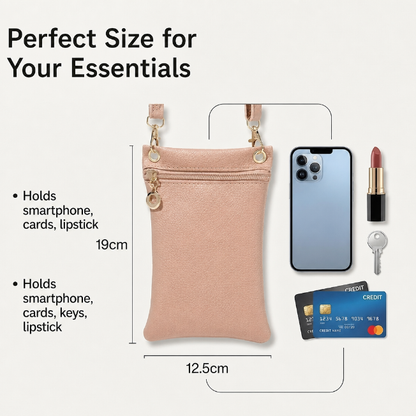 Women's Crossbody/Handbag, with cell phone, document, and card holder, modern and elegant