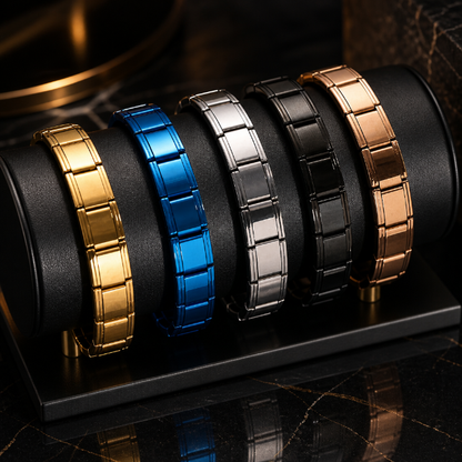 Italian-Style Square-Link Stainless Steel Bracelets – Unisex – Flexible Italian Links